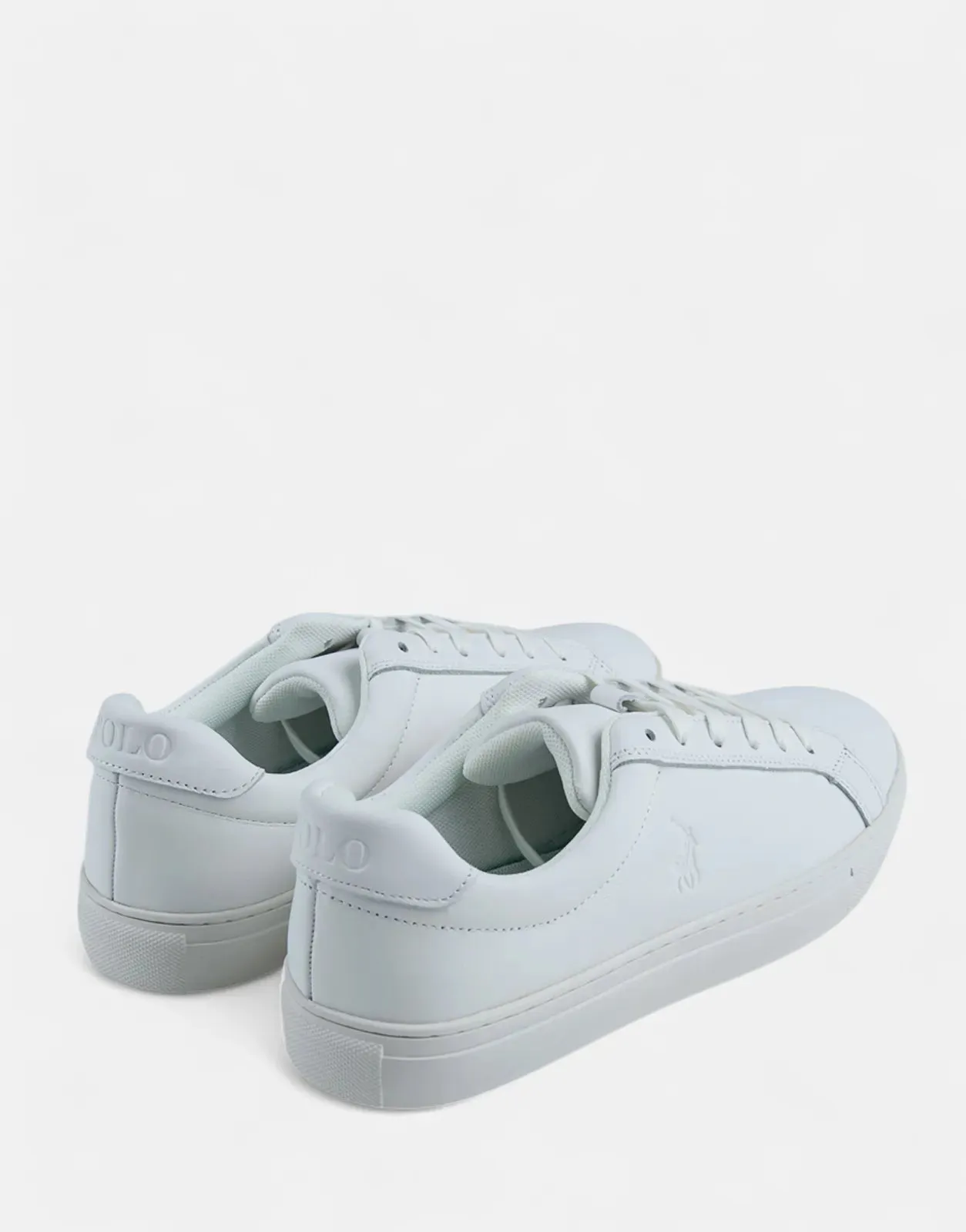 Polo Classic Leather White Sneakers