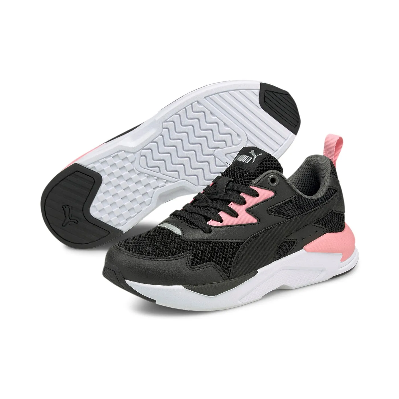 Puma scarpa da ginnastica da ragazza X-Ray Lite 374393 17 nero rosa