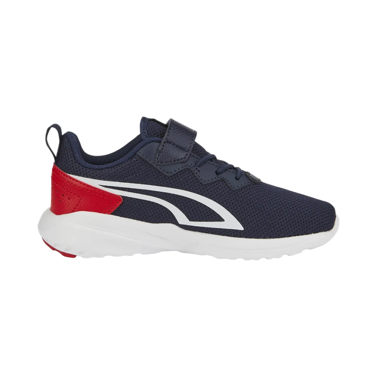 Puma scarpa da ginnastica da ragazzo All-Day Active 387387-07 blu-bianco-rosso