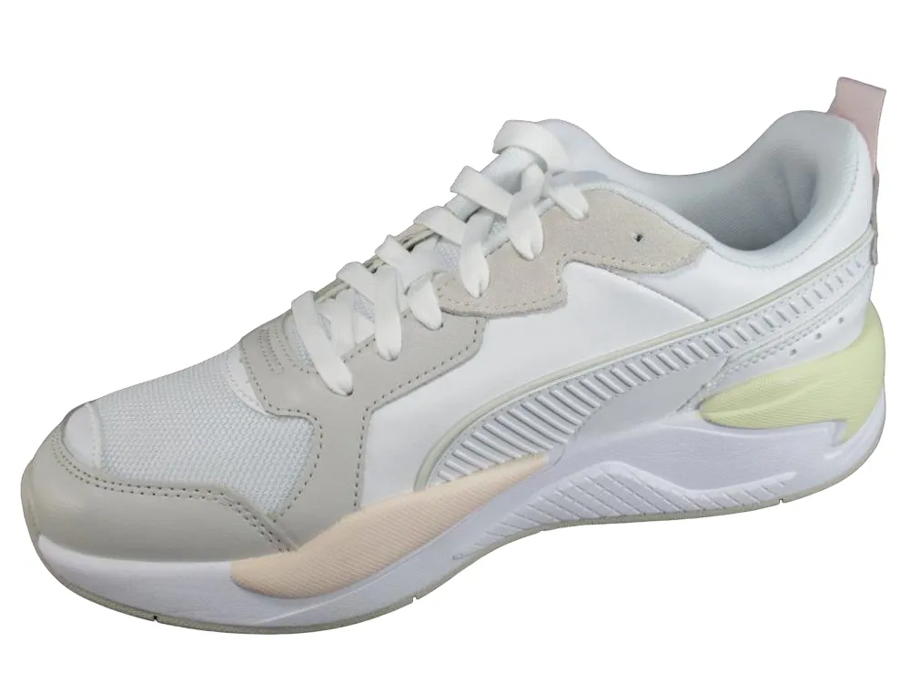 Puma scarpa sneakers sportiva da donna X-Ray Game 372849 04 bianco-grigio