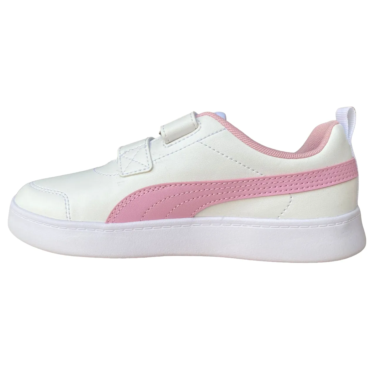 Puma sneakers da bambina Courtflex v2 V PS 371543 11 white-pale pink