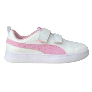 Puma sneakers da bambina Courtflex v2 V PS 371543 11 white-pale pink