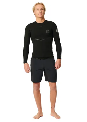 Rip Curl Mens E Bomb 1.5mm GBS Long Sleeve Wetsuit Jacket