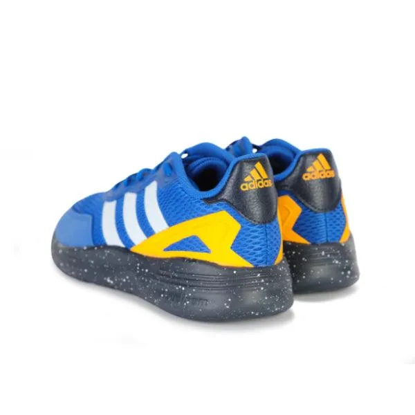 ROYAL BLUE STRIPES ADIDAS LACE UP SNEAKERS