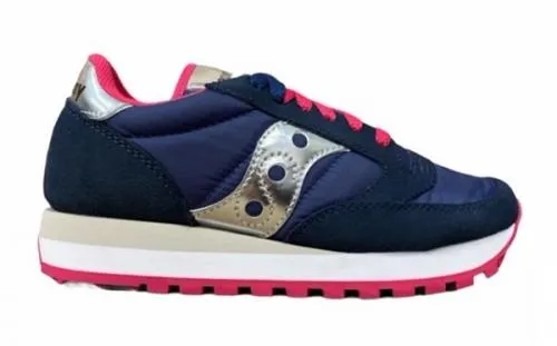 Saucony Originals scarpa sneakers da donna Jazz S1044-540 blu-fucsia