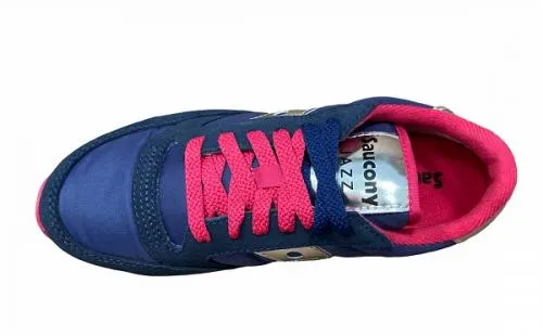 Saucony Originals scarpa sneakers da donna Jazz S1044-540 blu-fucsia