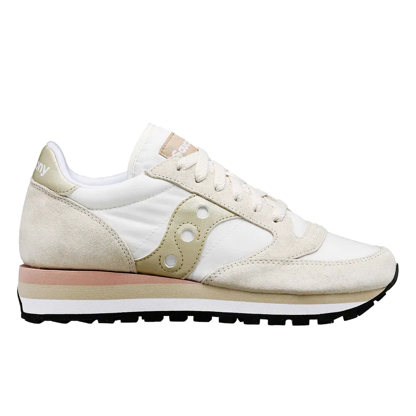 Saucony Originals scarpa sneakers da donna Jazz Triple S60530-45 grigio chiaro-oro