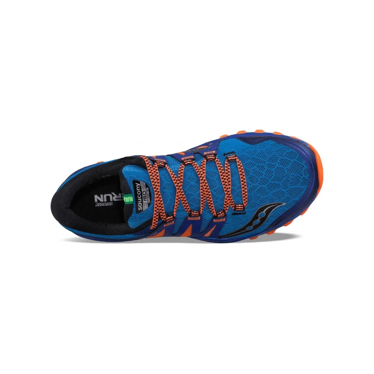 Saucony Xodus ISO Running Shoes Blue Orange