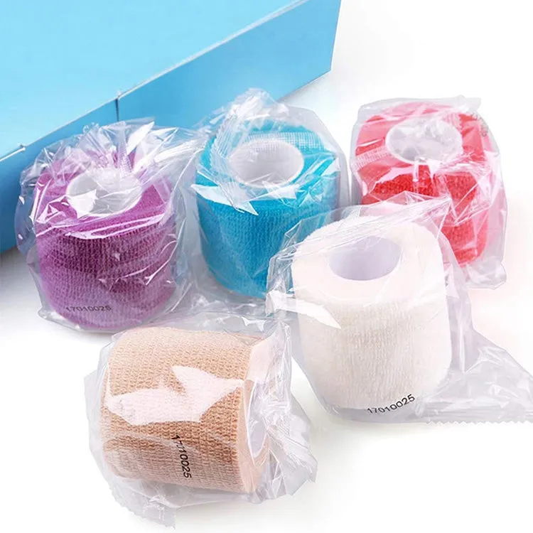 Self-adhesive Elastic Bandage for Sports, Size:450 x 10cm