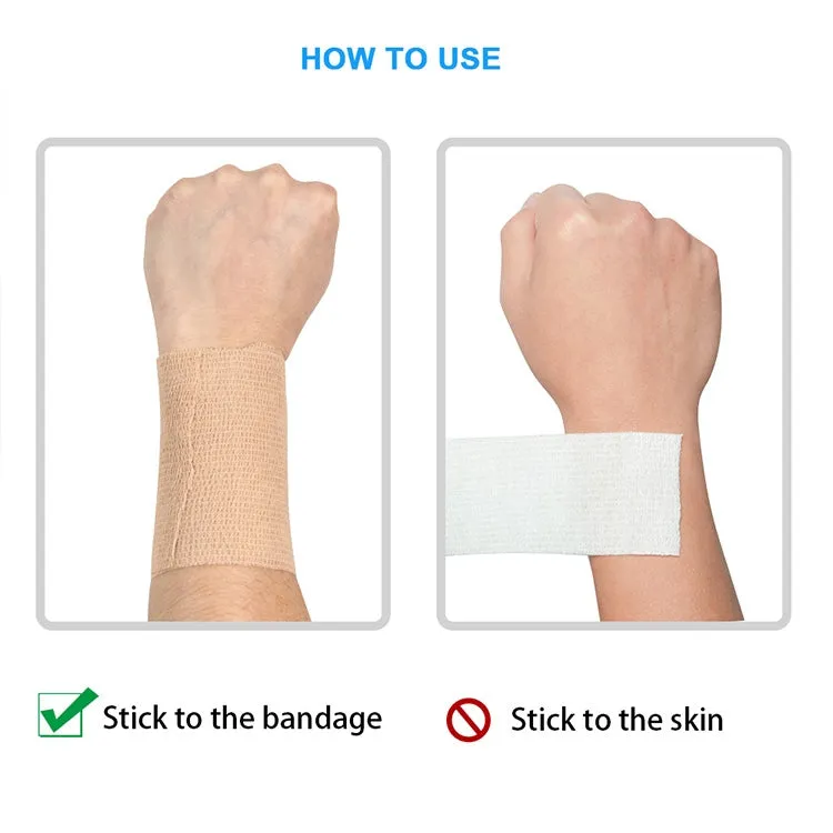 Self-adhesive Elastic Bandage for Sports, Size:450 x 10cm