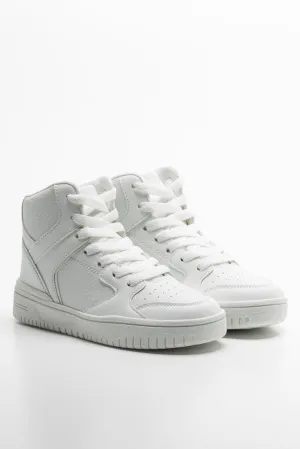 Skate High Top Sneaker White