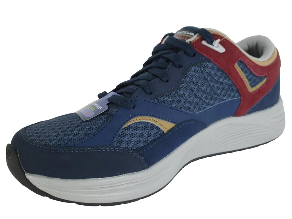 Skechers sneakers da uomo Skyline Alphaborne 52968 NVRD navy