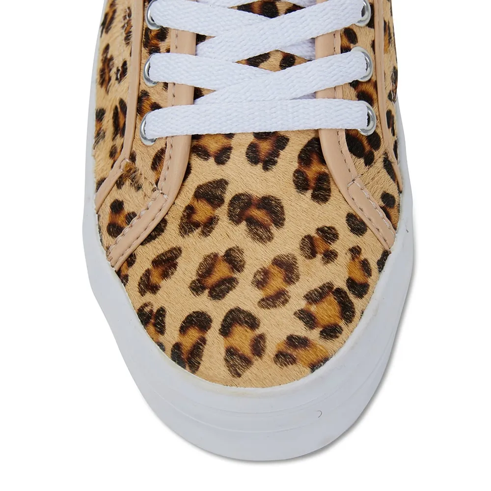 Slater Sneaker in Ocelot Pony Hair