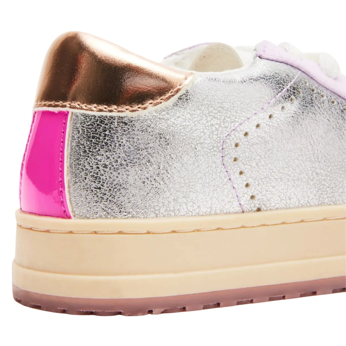 Steve Madden Girl's JMolly Silver Multi