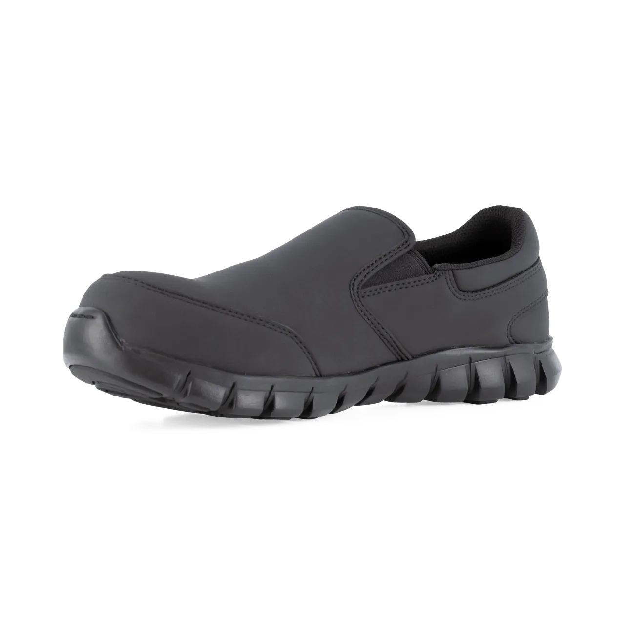 Sublite Cushion Composite-Toe Work Shoe Black