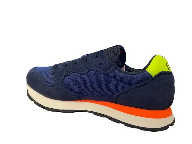 Sun68 sneakers da ragazzo Tom Fluo Z42302T 07 navy blue