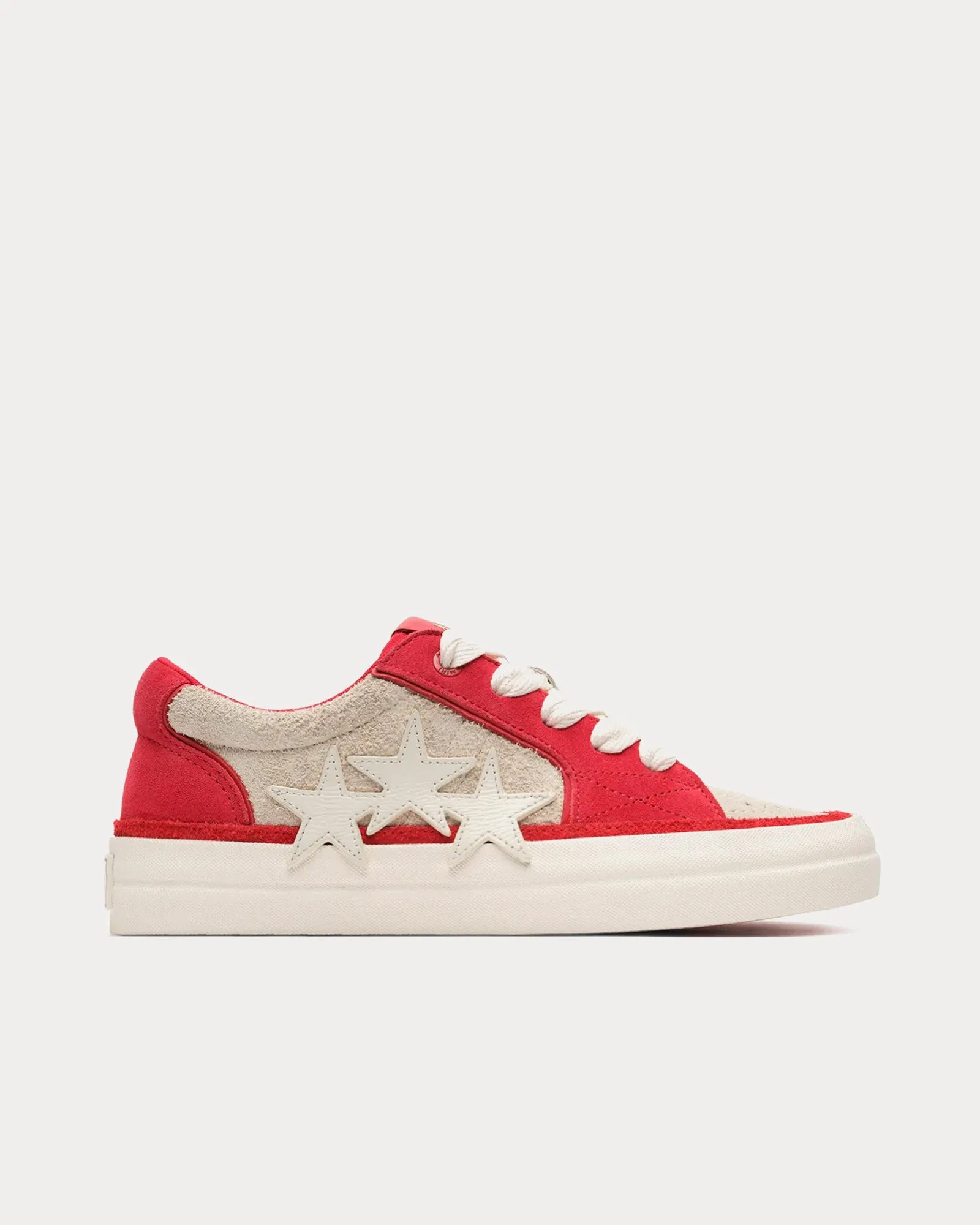 Sunset Skate Birch / Red Low Top Sneakers