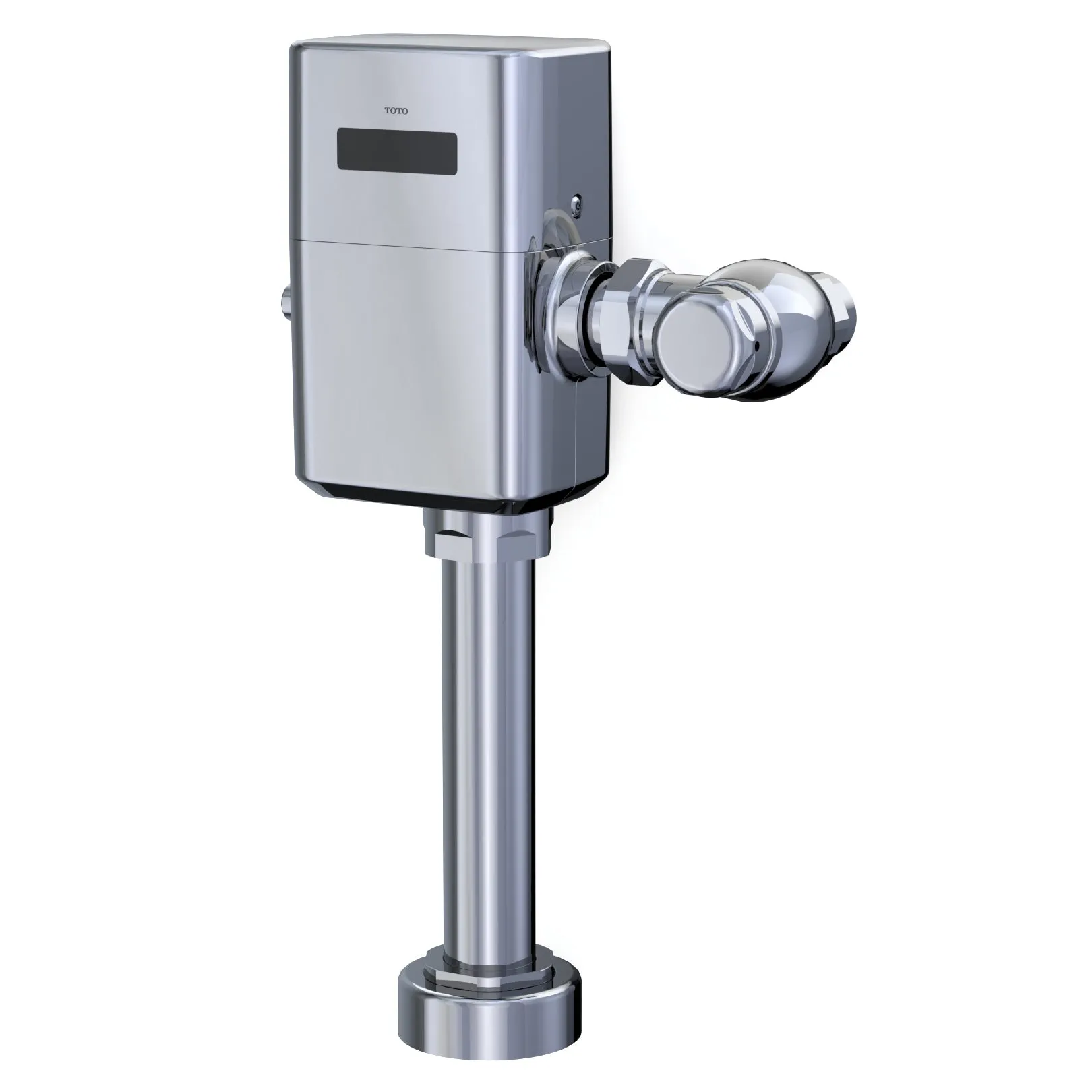 TOTO TET1UB32#CP EcoPower Touchless 1.0 GPF Toilet Flushometer Valve for Back Spud in Polished Chrome