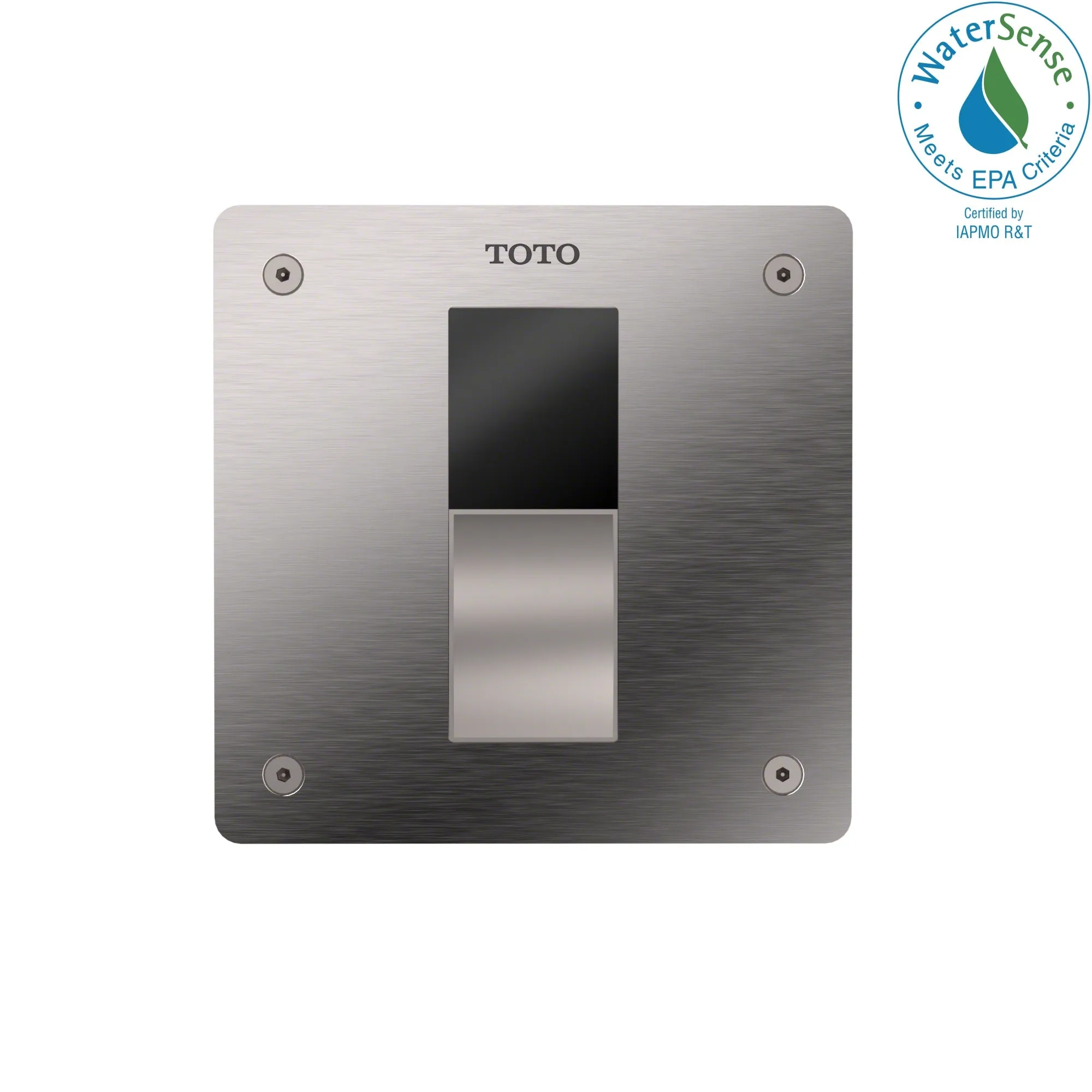 TOTO TET3LB32#SS EcoPower Touchless 1.28 GPF Concealed Toilet Flushometer Valve for Top Spud with Cover Plate