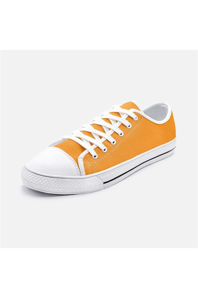 Turmeric Unisex Low Top Canvas Shoes