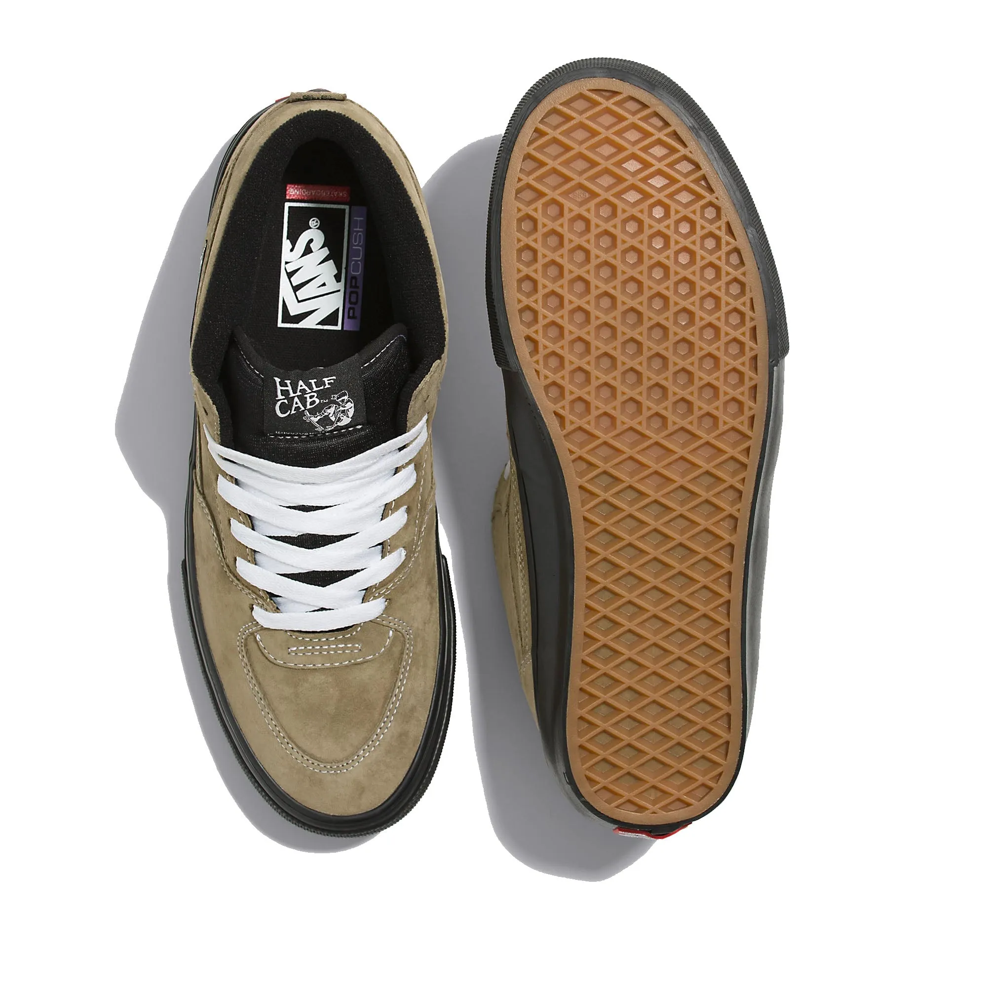 Vans Half Cab Men's Shoes - Olive