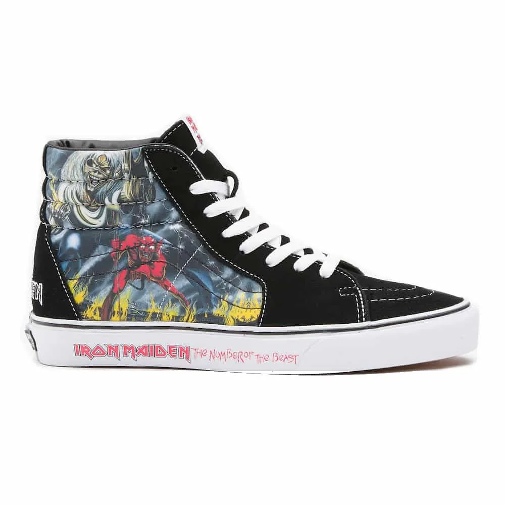 Vans Iron Maiden The Number of The Beast Sk8 Hi