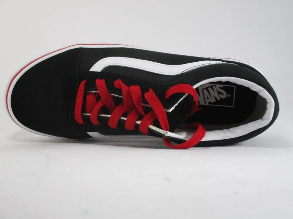 Vans scarpa sneakers da ragazzo Old Skool VN0A38HBORC nero-bianco-rosso