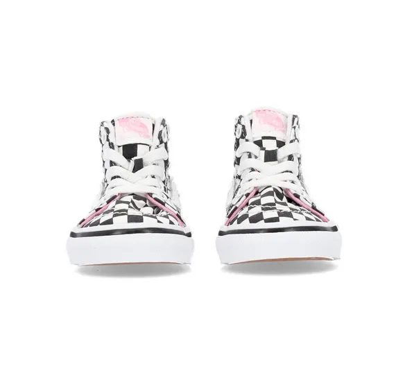 Vans sneakers alta da bambino Sk8-Hi Zip Candy Hearts VN000XG5ABY1 nero-bianco