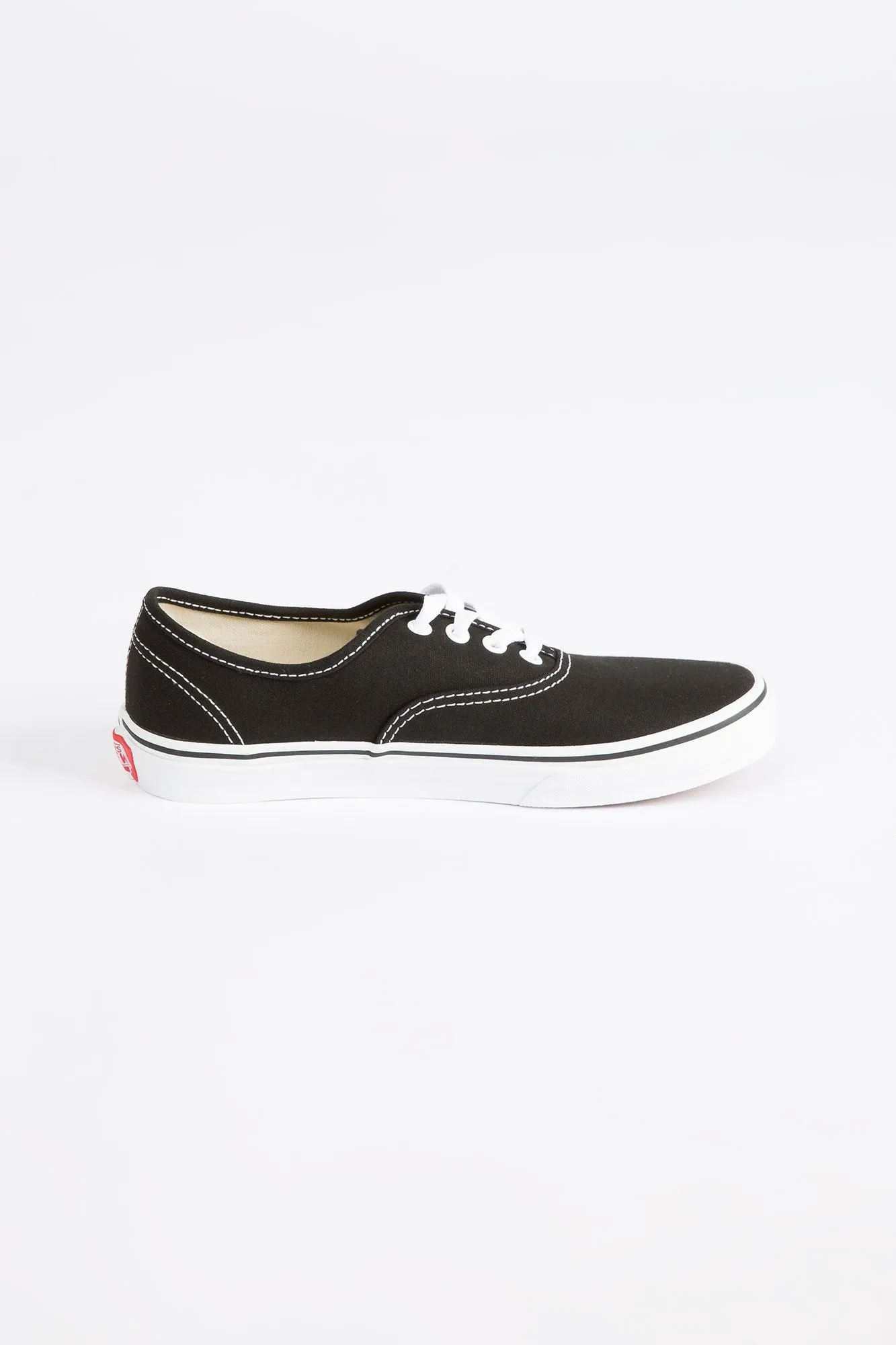 Vans Youth Black And White Authentic Shoes Size 3-4