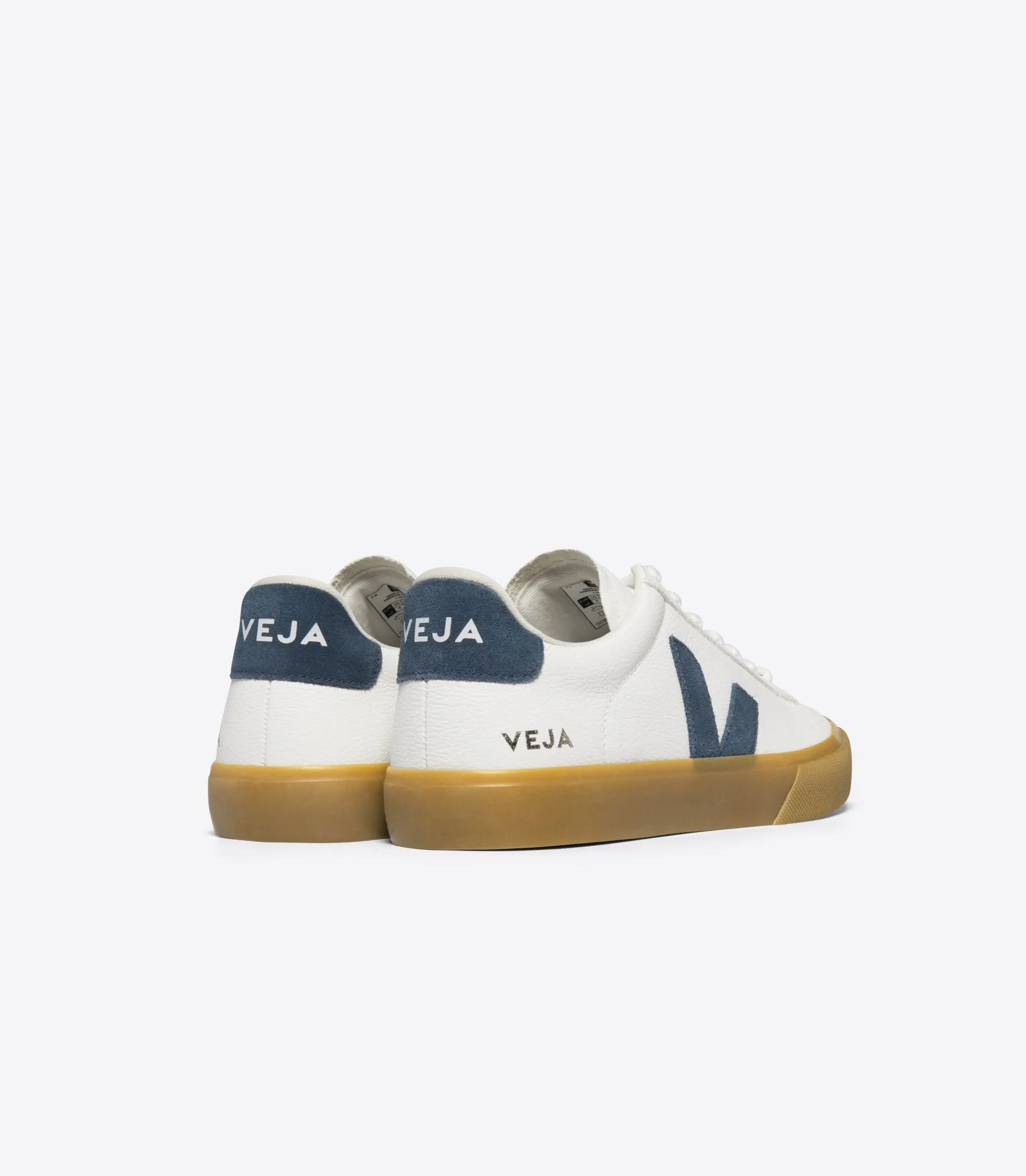 Veja Campo Chromefree Leather - White California Natural