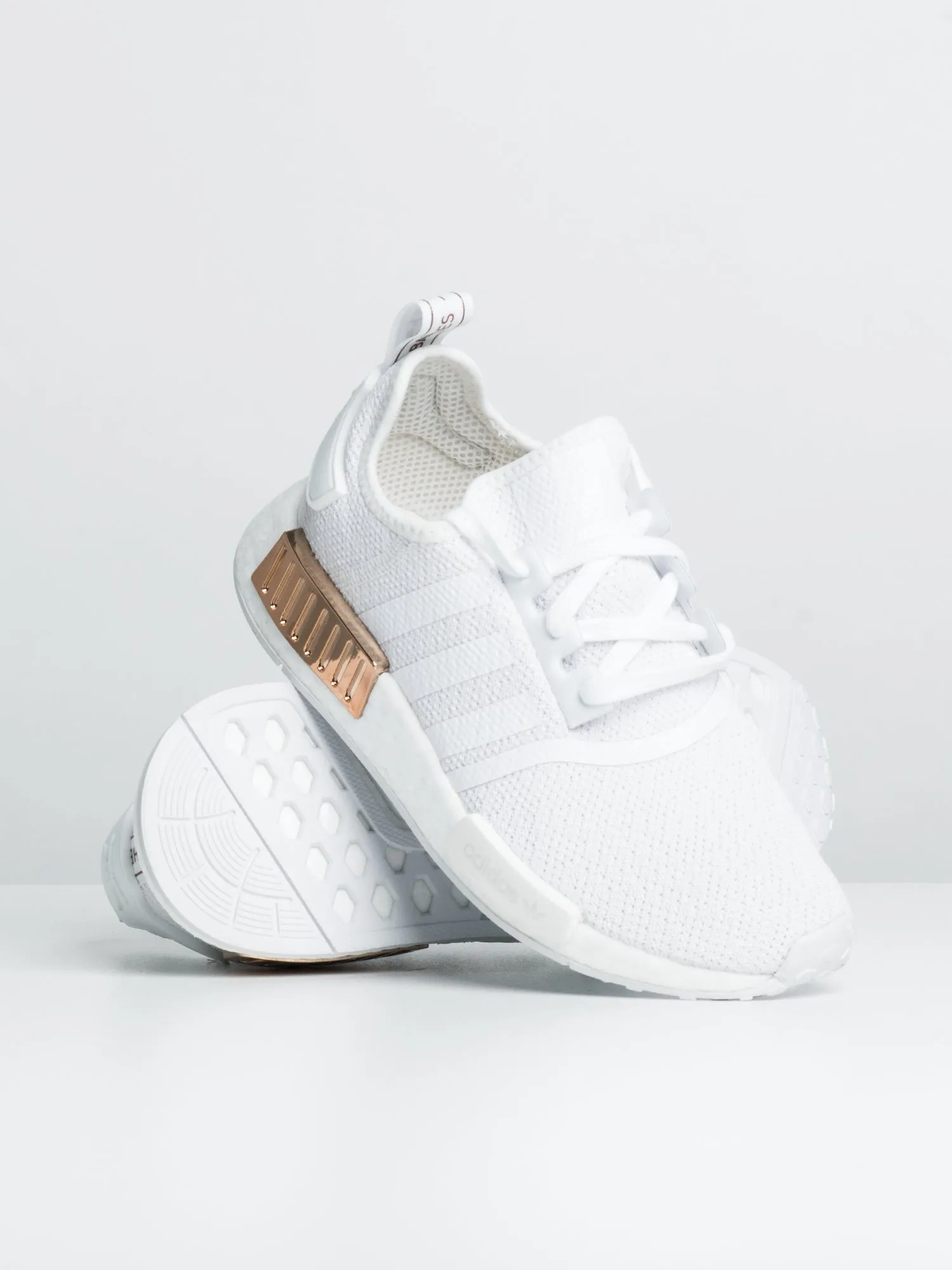 WOMENS ADIDAS NMD_R1 SNEAKERS- WHITE - CLEARANCE