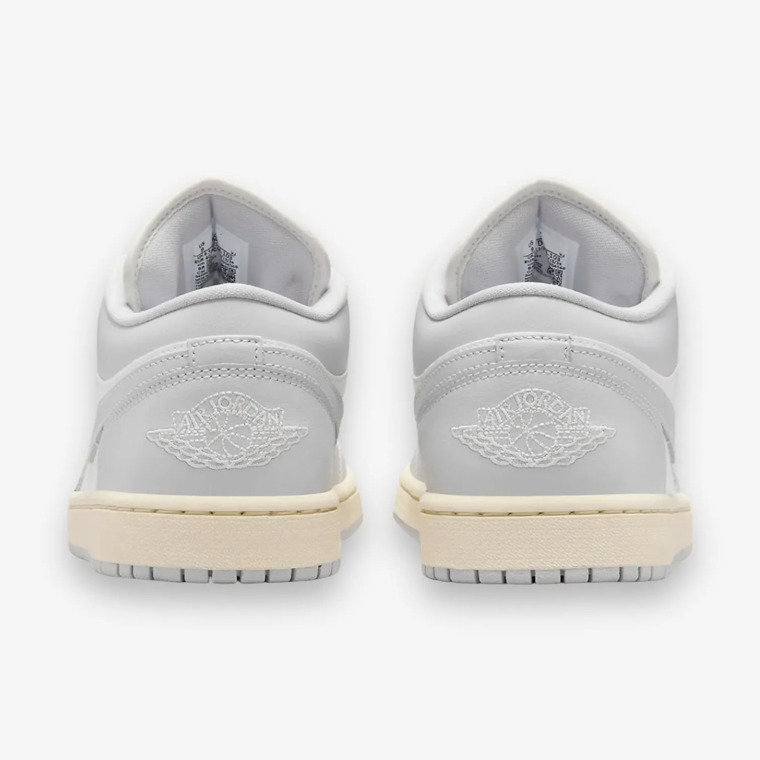 Women's Air Jordan 1 Low Sail Neutral Grey Coconut Milk DC0774-103