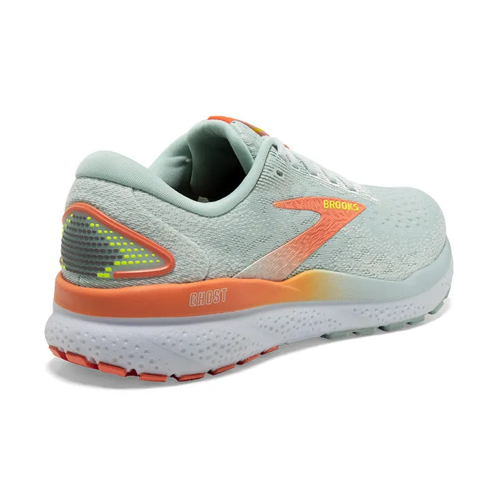 Women's Brooks Ghost 16 1204071B411 Color: Skylight/Coconut/Sun