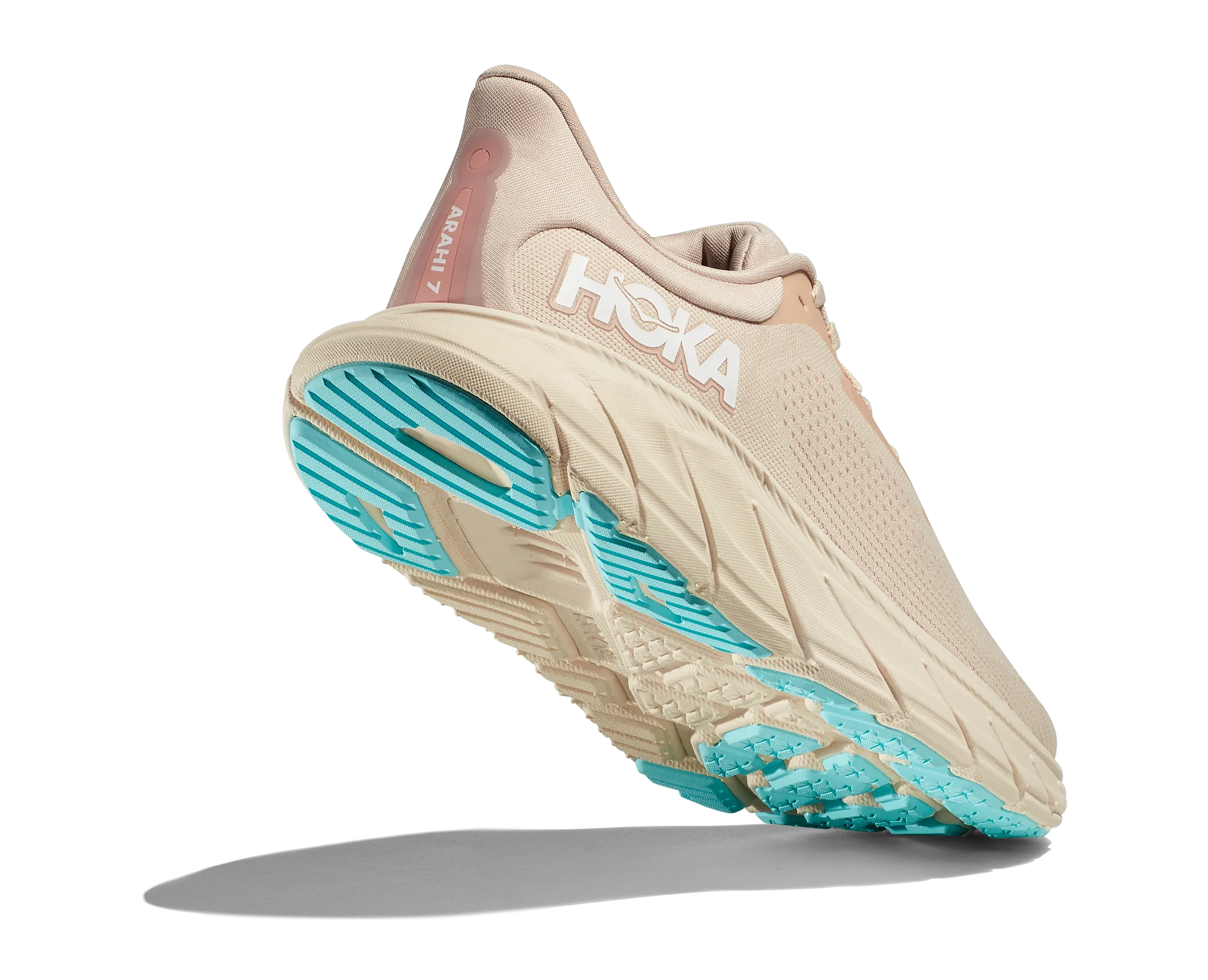 Women's Hoka Arahi 7 1147851VRM Color:  Vanilla/Cream