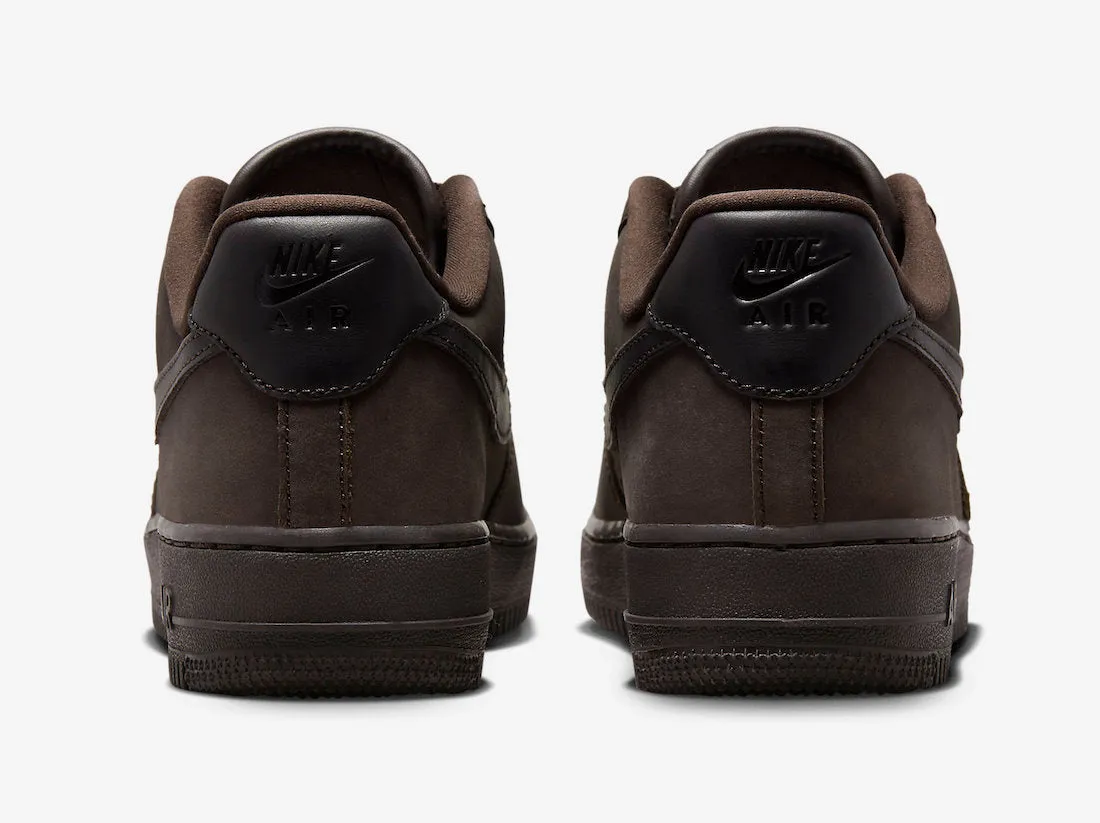 WOMEN'S NIKE AIR FORCE 1 PREMIUM VELVET BROWN/VELVET BROWN-VELVET BROWN DR9503-200