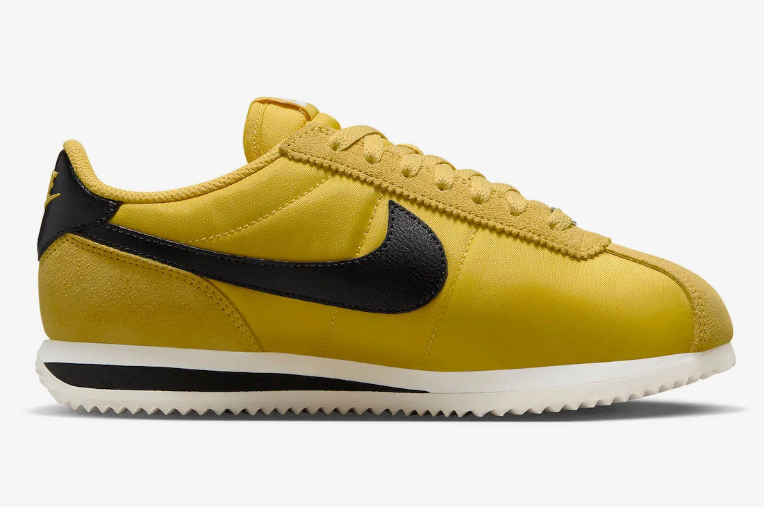 Women's Nike Cortez Vivid Sulfur Black DZ2795-700