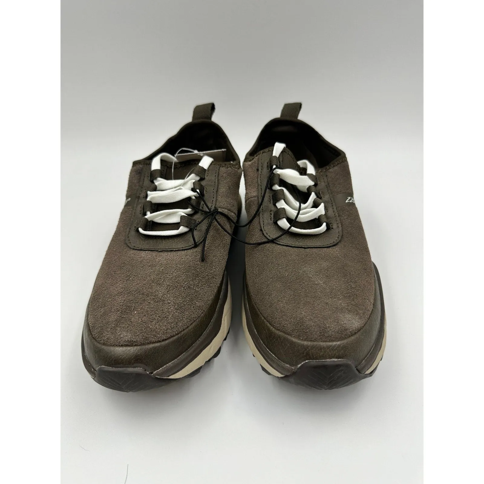 Women's Size 5, Brown Casual Low Top Sneakers