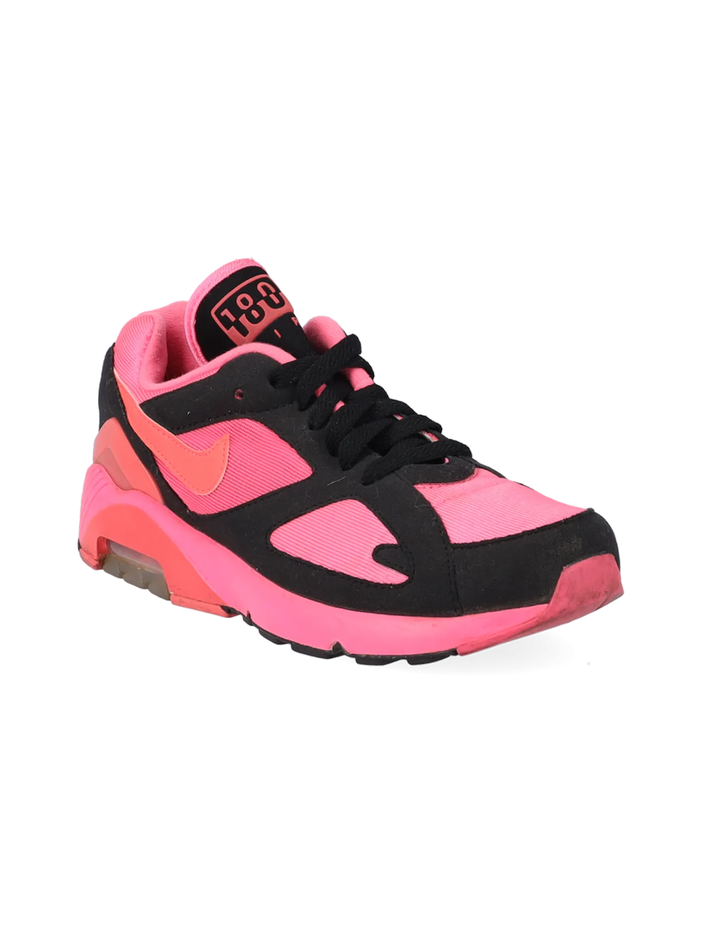 x comme des garçons air max 180 'black pink' sneakers