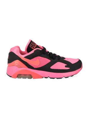 x comme des garçons air max 180 'black pink' sneakers