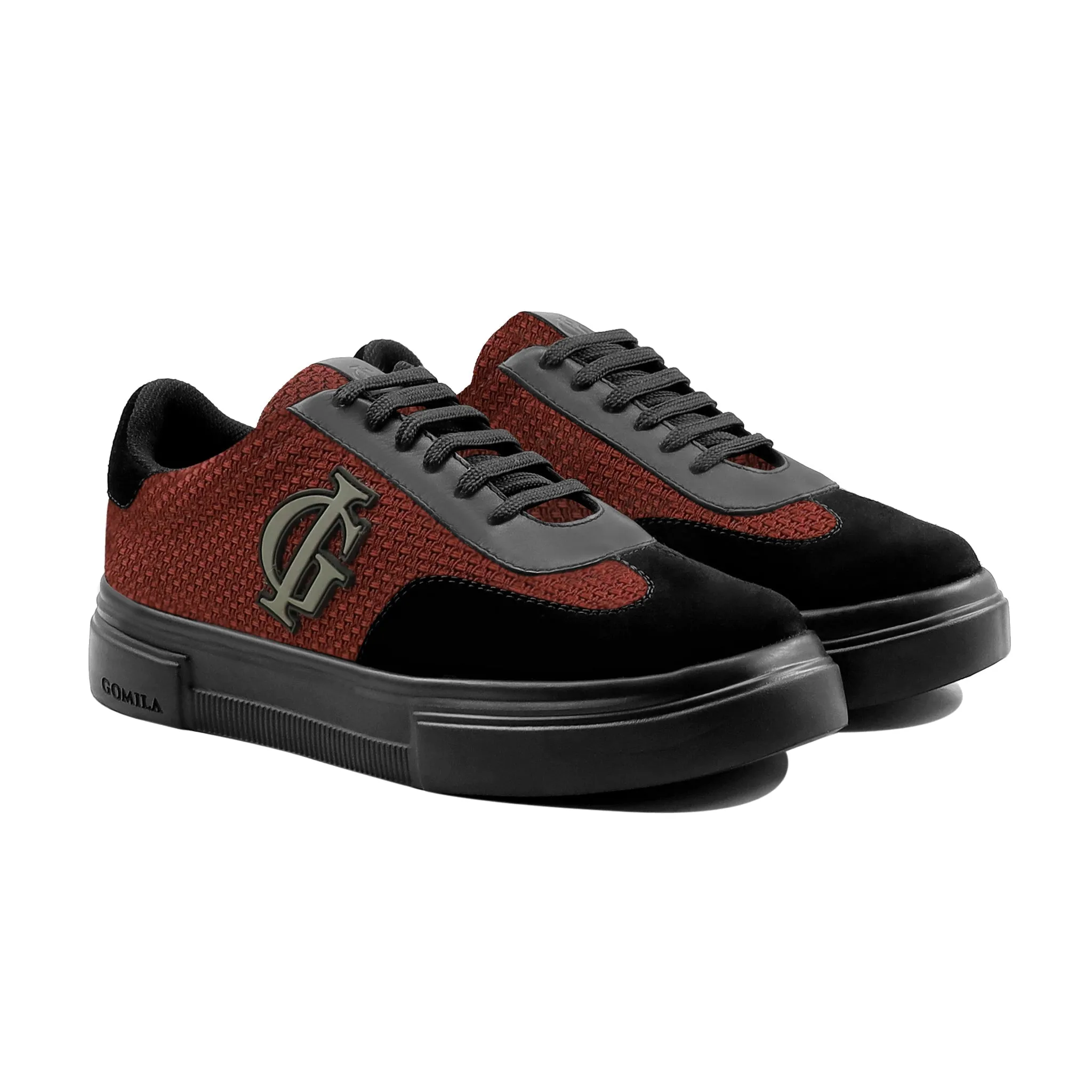 Yamal - Men's Black and Red Sneaker